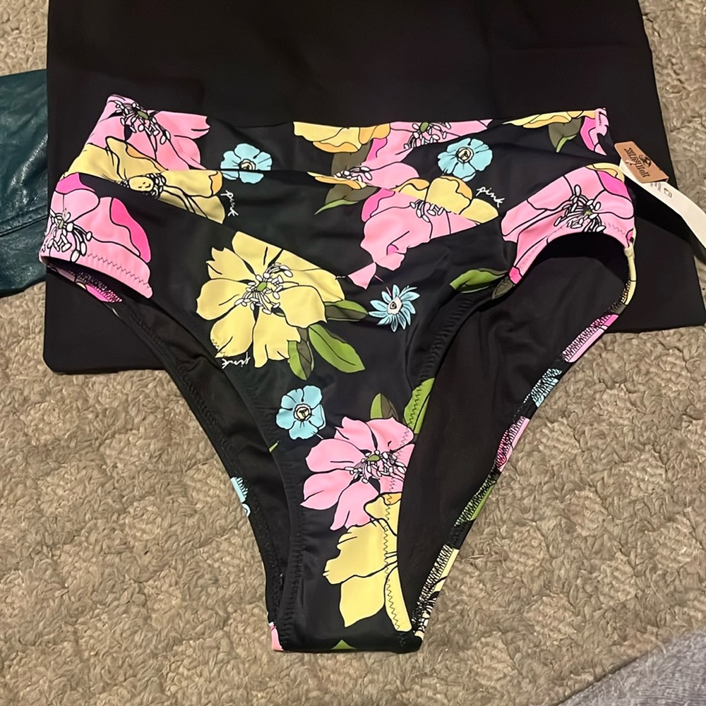 PINK MED bikini bottom